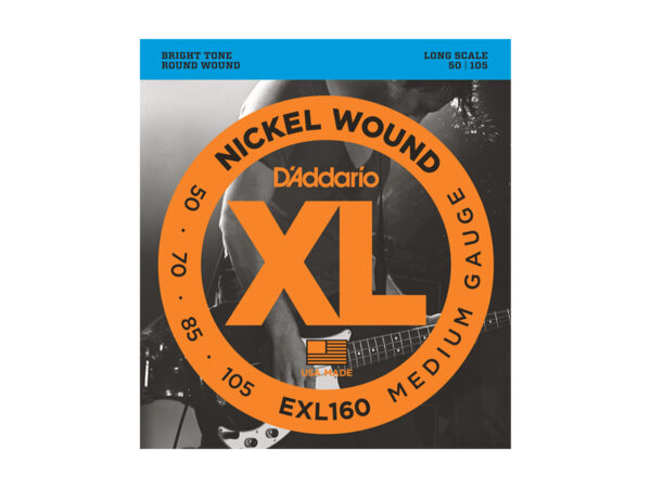 D'Addario EXL160 ダダリオ ベース弦 ミディアム ロングスケール
