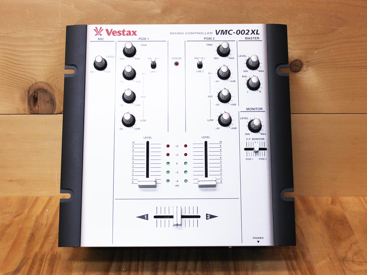 オンラインショップ VESTAX DJミキサー アダプター付属 ベスタクス VMC 