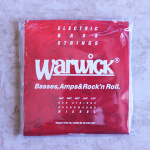 Warwick 46300 RED nickel 5-string Set ML Low B