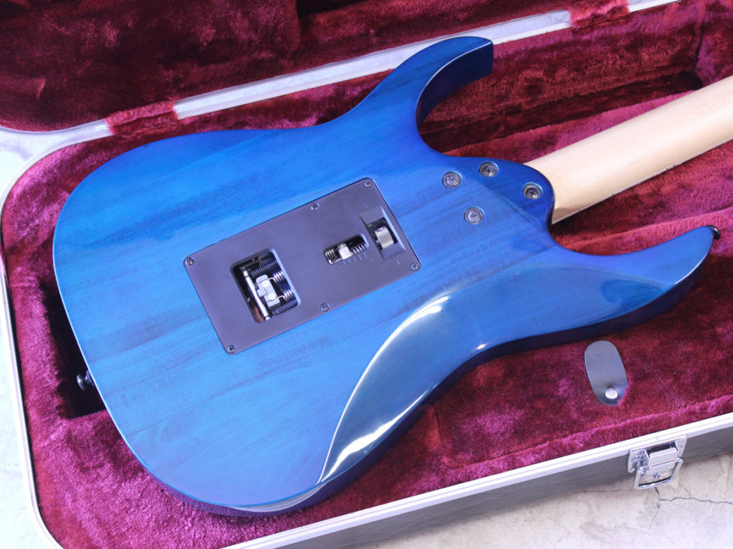 【中古】Ibanez RG350QMZ Sapphire Blue ハードケース付属！ - 神奈川県の中古楽器店 パプリカミュージックストア