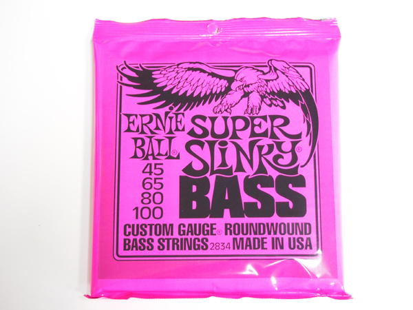 素晴らしい外見 アーニーボール ERNIE BALL 2834 SUPER SLINKY BASS ベース弦