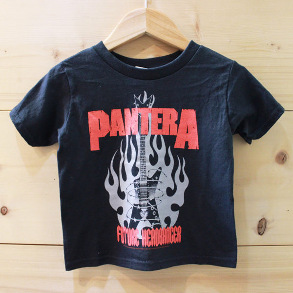 Pantera Rocker Future Headbanger キッズ ロックTシャツ
