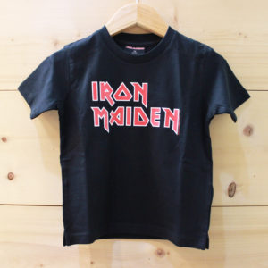 Iron Maiden Logo キッズ ロックTシャツ