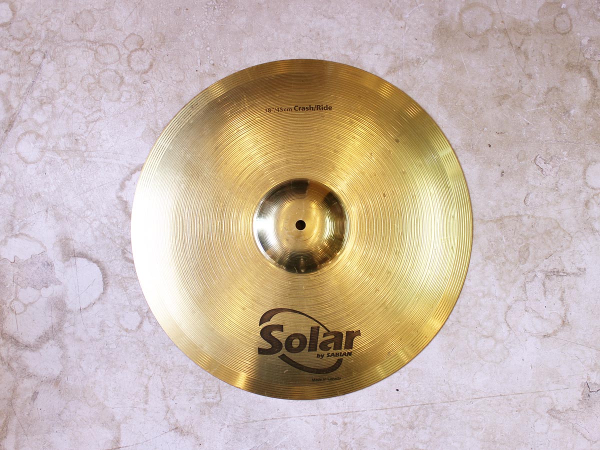 中古】Solar by SABIAN 18