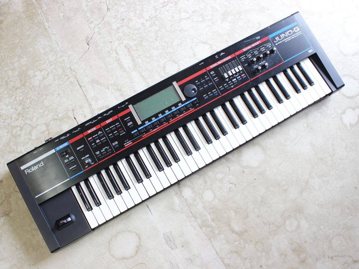 中古・ジャンク】Roland JUNO-G シンセサイザー ローランド 61鍵 ...