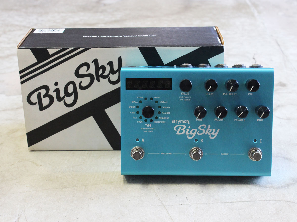 中古】strymon BigSky リバーブ - 神奈川県の中古楽器店 パプリカ