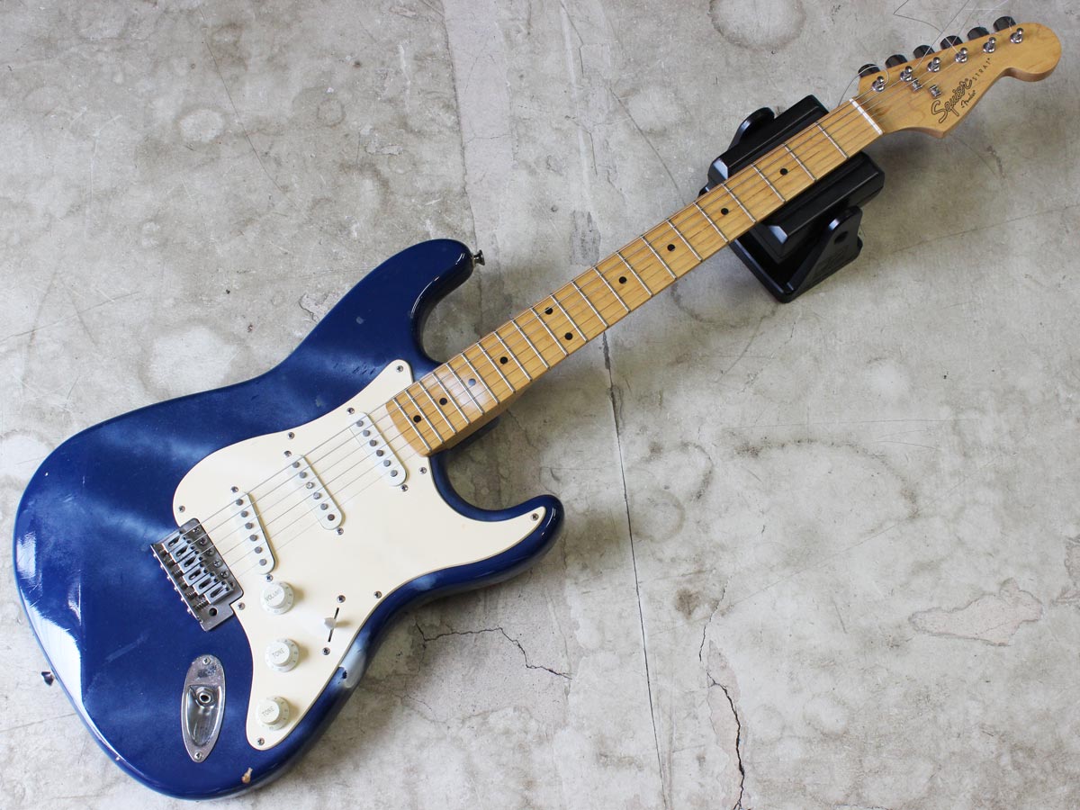 中古・現状渡し】Squier By Fender Stratocaster Blue スクワイヤー 