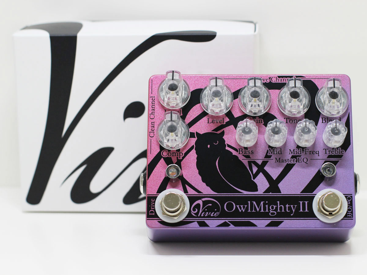 Vivie OwlMighty II ベースプリアンプ - 神奈川県の中古楽器店 パプリカミュージックストア