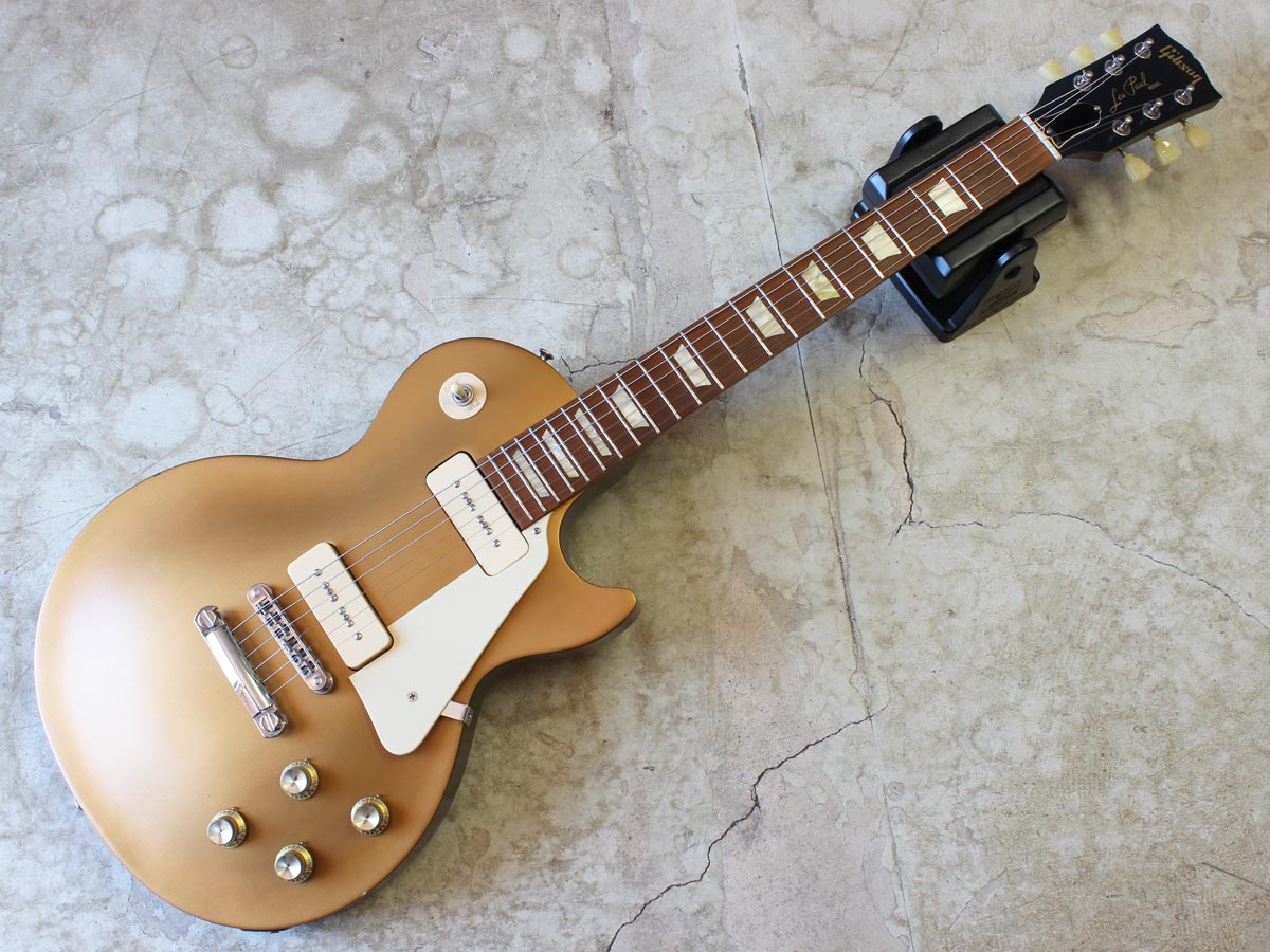 中古】Gibson Les Paul Studio 60's Tribute Satin Goldtop 2012年製