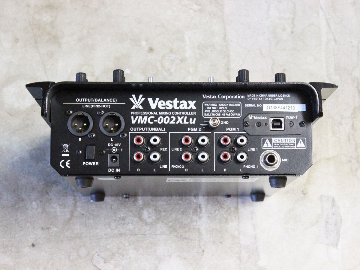 Vestax ベスタックス DJミキサーVMC-004XLu - 家具