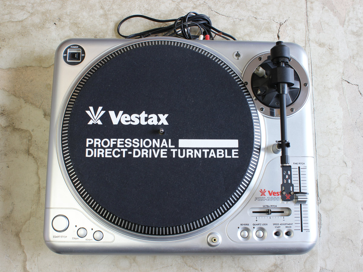 vestax pdx-2000 ターンテーブル ① - 楽器/器材