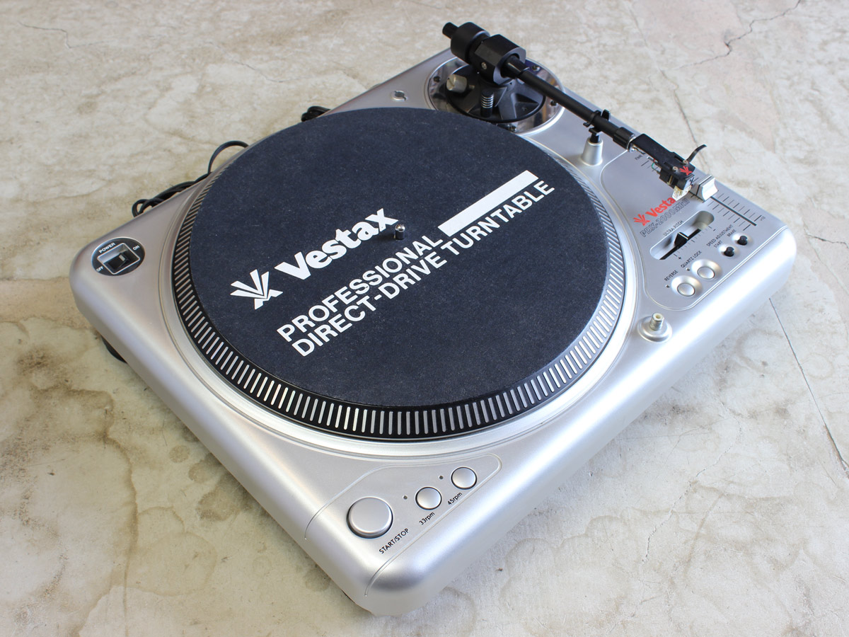 VESTAX ベスタクスPDX-2000 ターンテーブル オイルメンテレコード