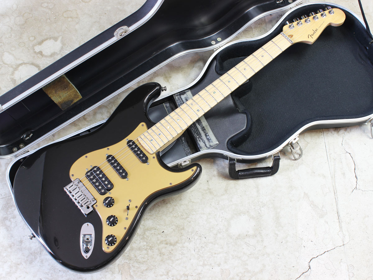 中古】Fender American Deluxe Stratocaster SCN HSS Montego Black