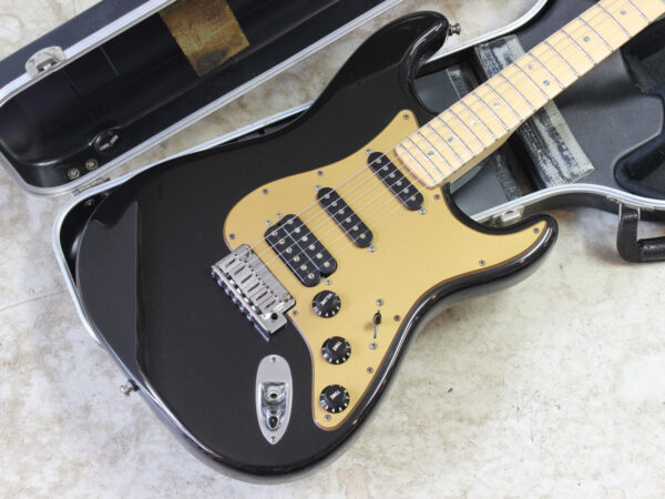 【中古】Fender American Deluxe Stratocaster SCN HSS Montego Black 2008年製