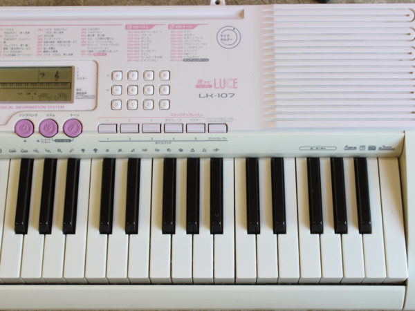 CASIO 電子キーボード LK－107