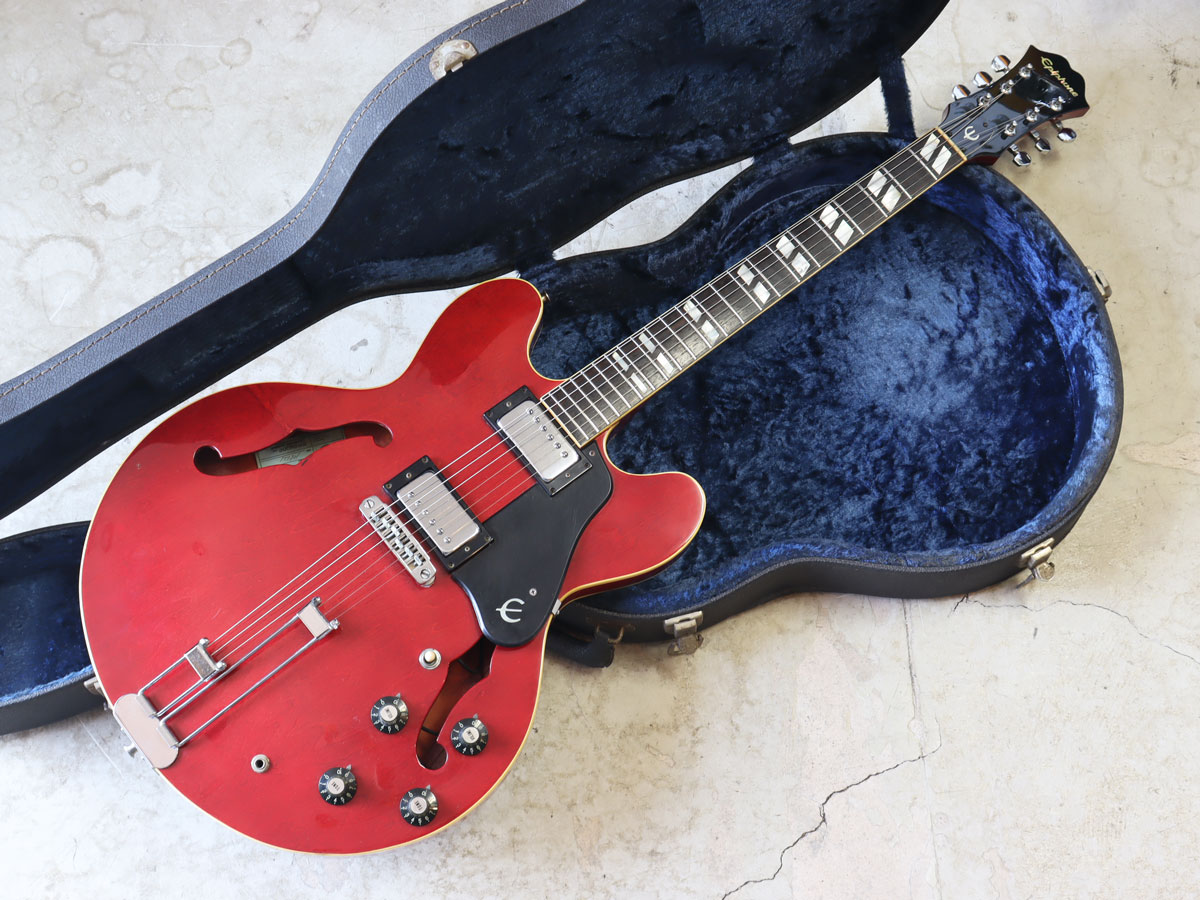 Epiphone Riviera 日本製 70年代 セミアコースティックギター-