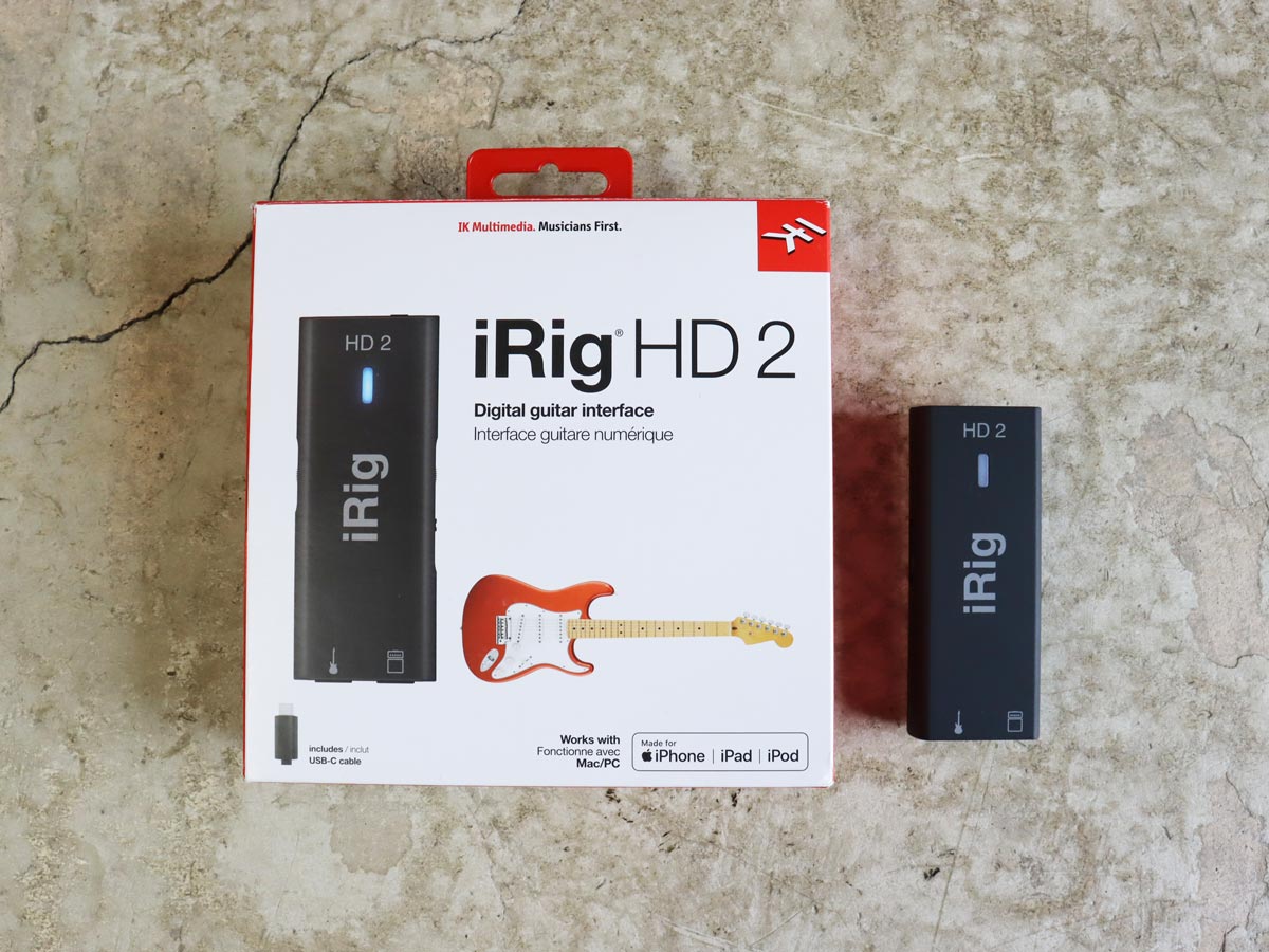 中古】IK Multimedia iRig HD2 (USB-C to Micro-USBケーブル付属