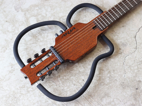 中古】Aria AS-101S Sinsonido トラベルギター サイレントギター