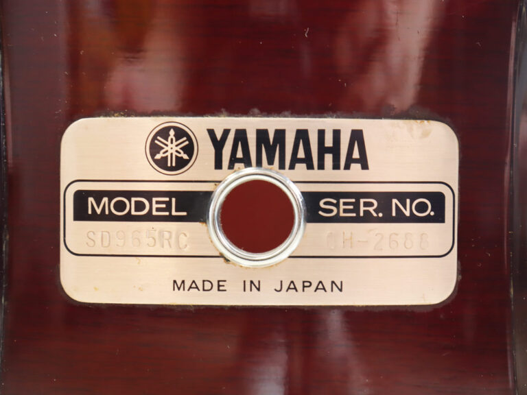 【中古】YAMAHA SD965RC 14"×6.5" レコーディングカスタム スネアドラム - 神奈川県の中古楽器店 パプリカミュージックストア
