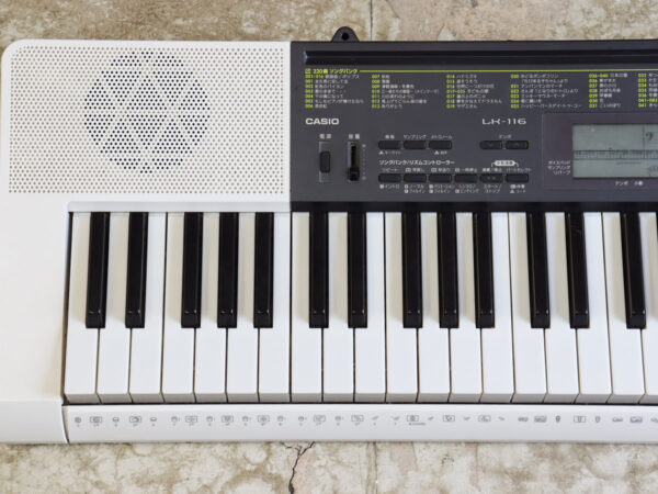 CASIO カシオ 光ナビゲーションキーボード 鍵盤 LK-116 電子ピアノ 