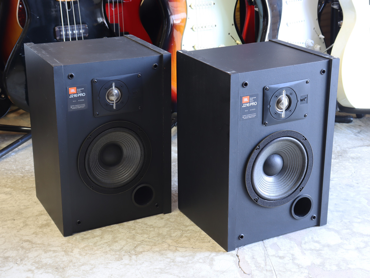 中古】JBL J216PRO 2Wayブックシェルフ型スピーカー ペア 連番