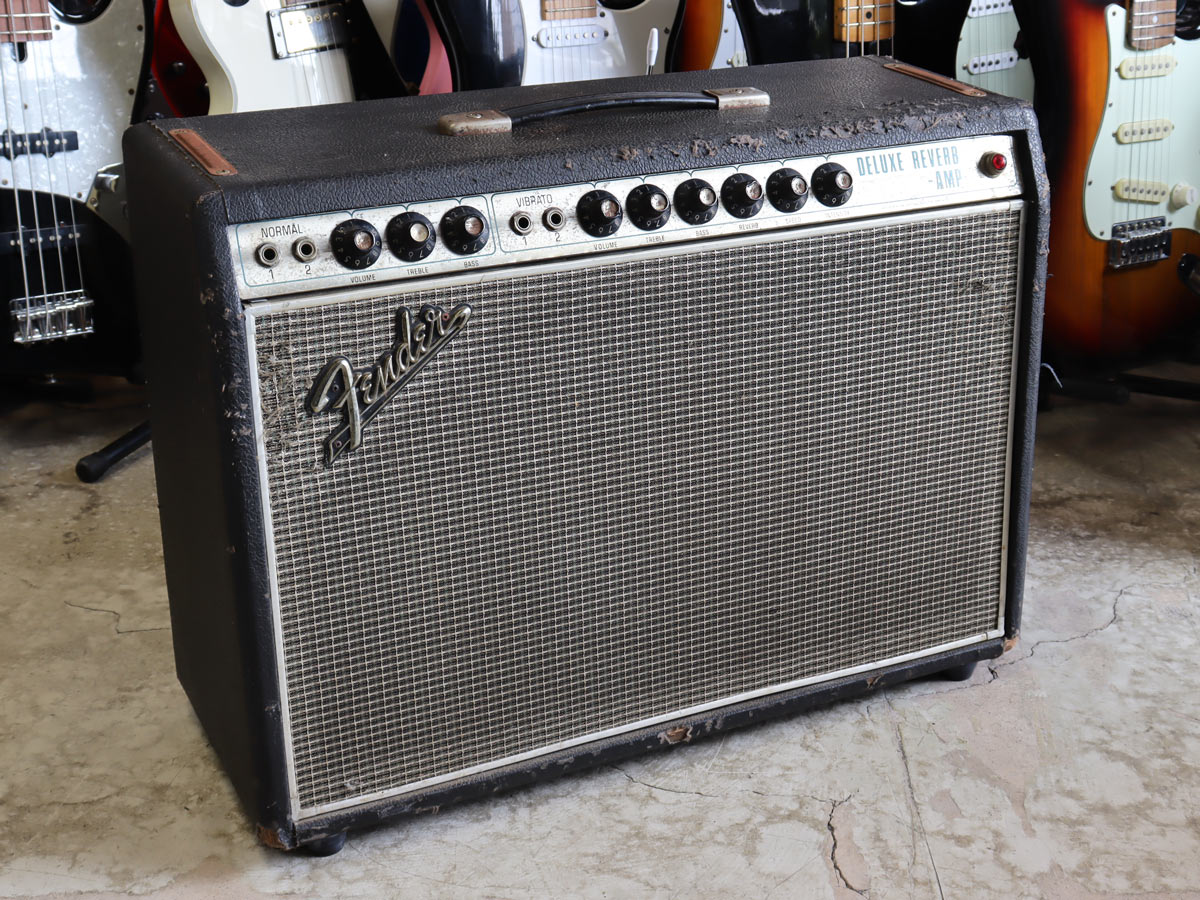 ヴィンテージ】Fender Deluxe Reverb Amp Drip Edge 1967~1968 AB763