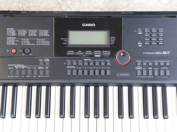 中古】CASIO CT-X3000 61鍵盤 キーボード スタンド付き - 神奈川県の