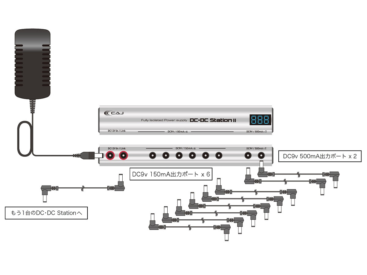 【新商品情報】CAJ DC・DC Station II - 神奈川県の中古楽器店 