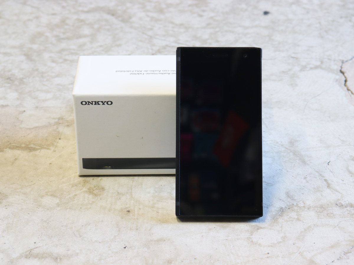 中古】ONKYO GRANBEAT DP-CMX1 ハイレゾオーディオスマートフォン SIM