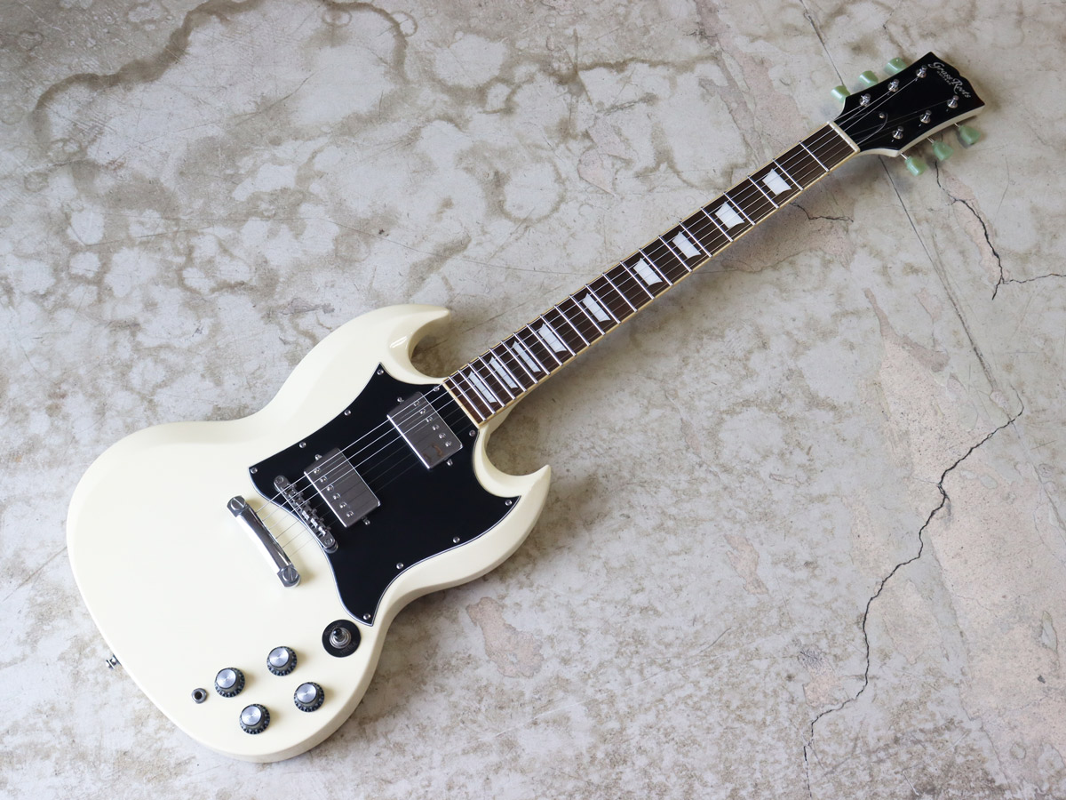中古】GrassRoots G-SG-55L Vintage White エレキギター - 神奈川県の 