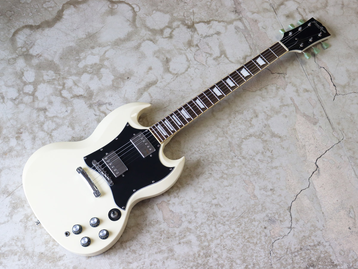 中古】GrassRoots G-SG-55L Vintage White エレキギター - 神奈川県の中古楽器店 パプリカミュージックストア