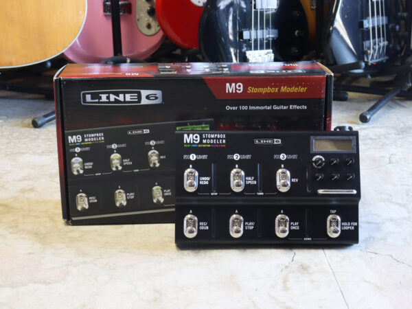 人気カラーの LINE6 M9 STOMPBOX エフェクター ギター ギター 