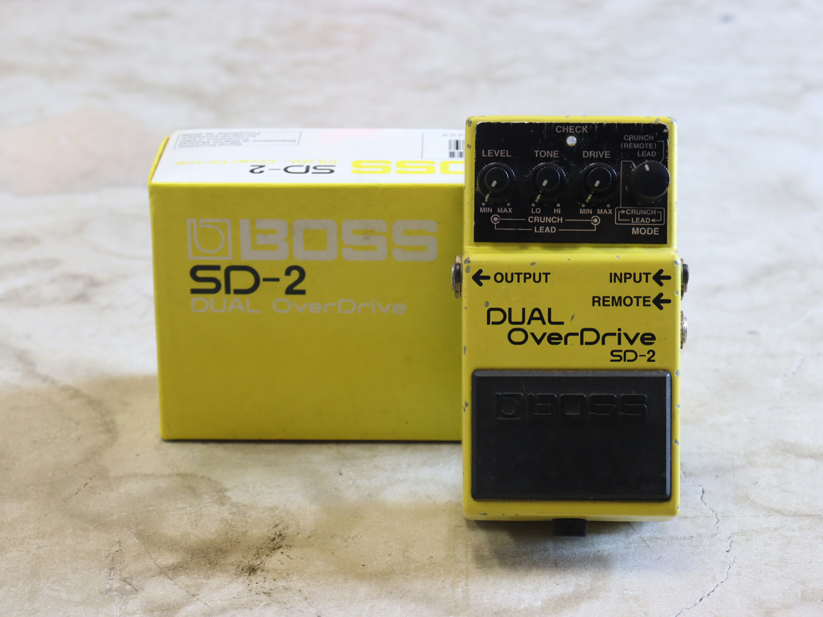 中古】BOSS SD-2 DUAL OverDrive - 神奈川県の中古楽器店 パプリカ ...