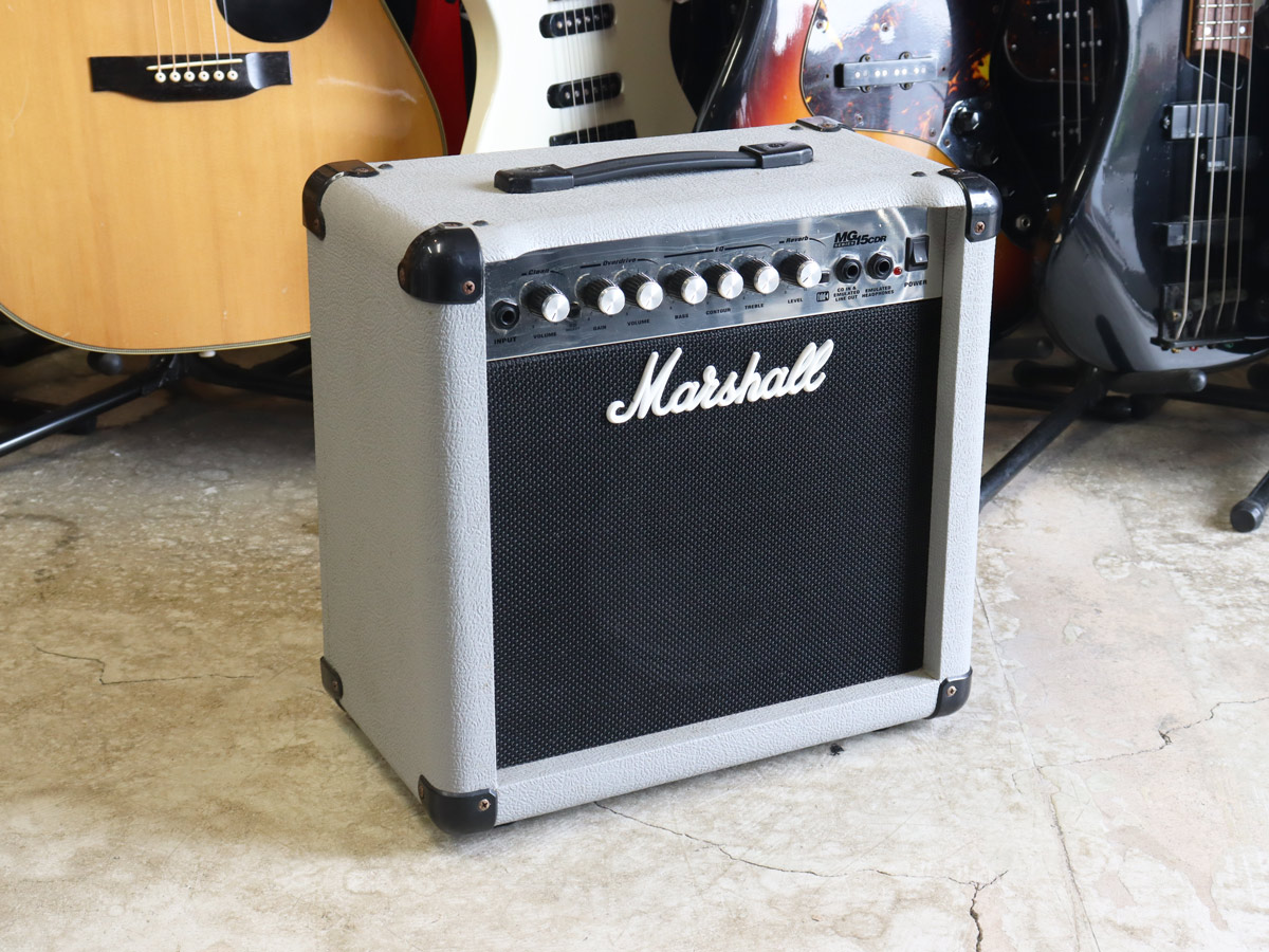 中古・難あり】Marshall MG15CDR シルバー ギターアンプ 15W - 神奈川