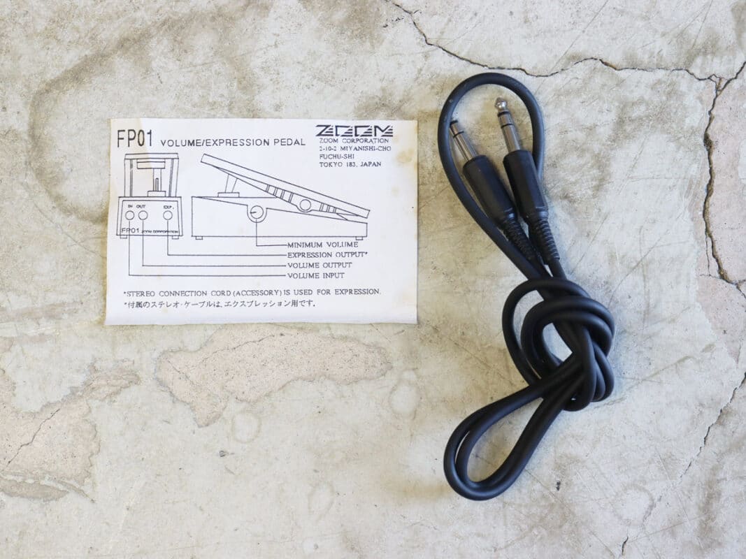 【中古】ZOOM FP01 ボリュームペダル エクスプレッション 神奈川県の中古楽器店 パプリカミュージックストア
