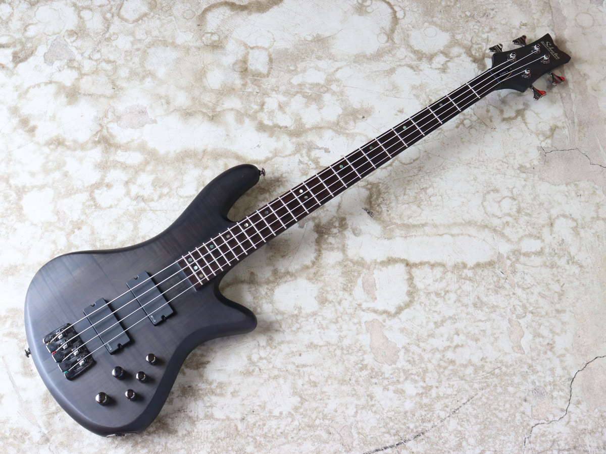 中古】Schecter STILETTO STUDIO AD-SL-ST4 シースルーブラック