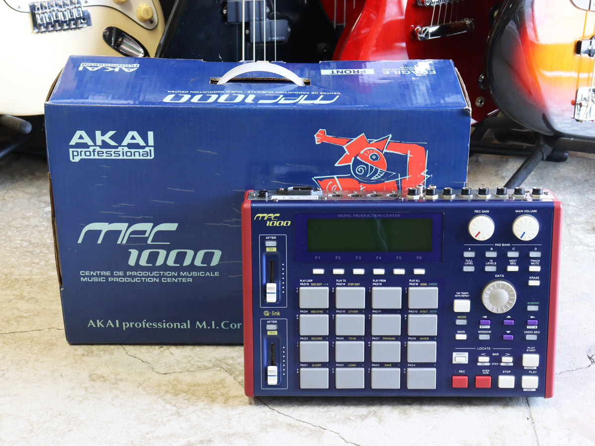 極美品】AKAI MPC1000 サンプリングマシン 128MB +ケーブル - DTM/DAW