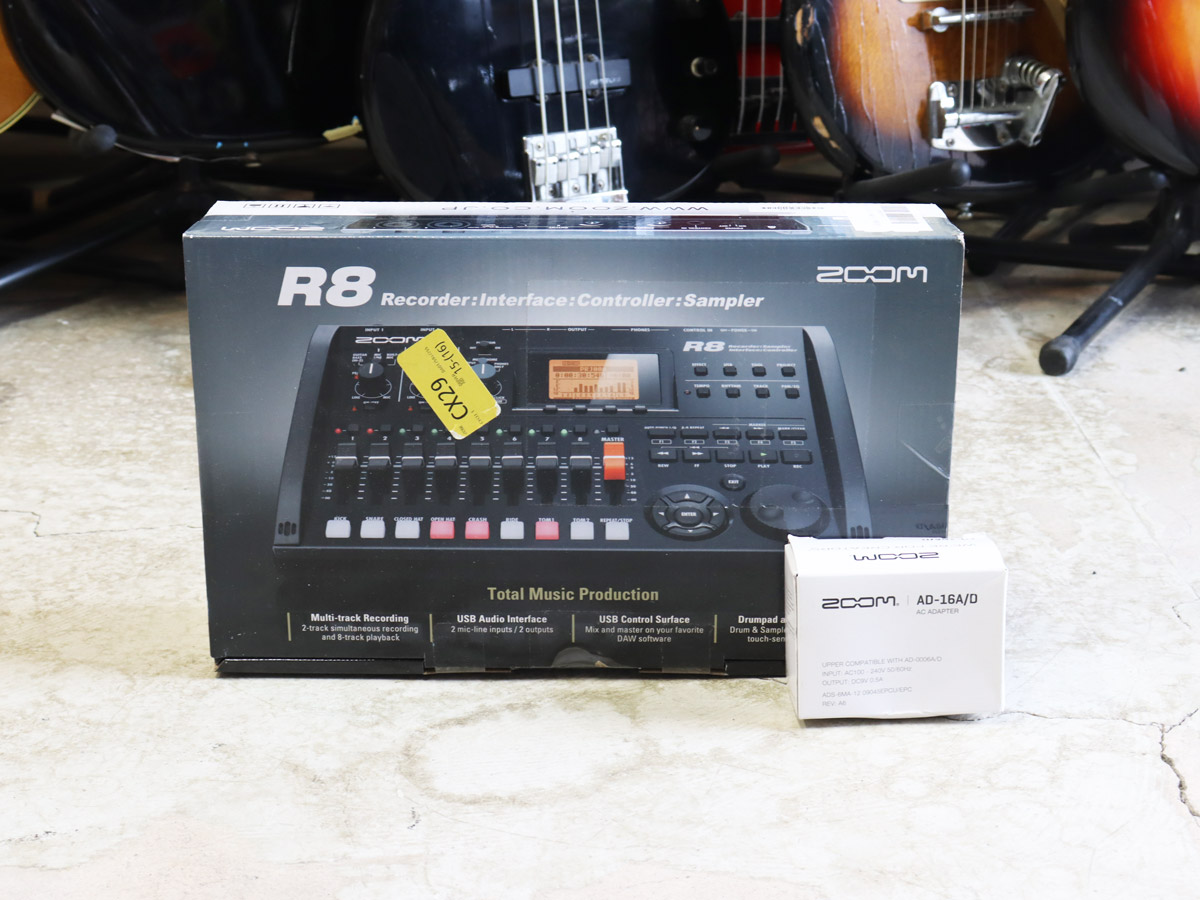 中古・未開封】ZOOM R8 オーディオインターフェース - 神奈川県の中古