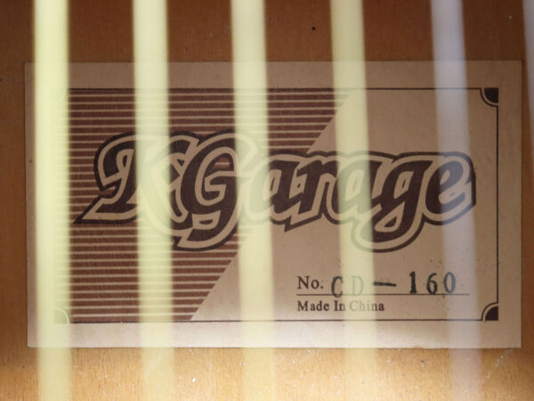 【中古】K-Garage CD-160 ドレッドノートサイズ ナチュラル - 画像 (10)