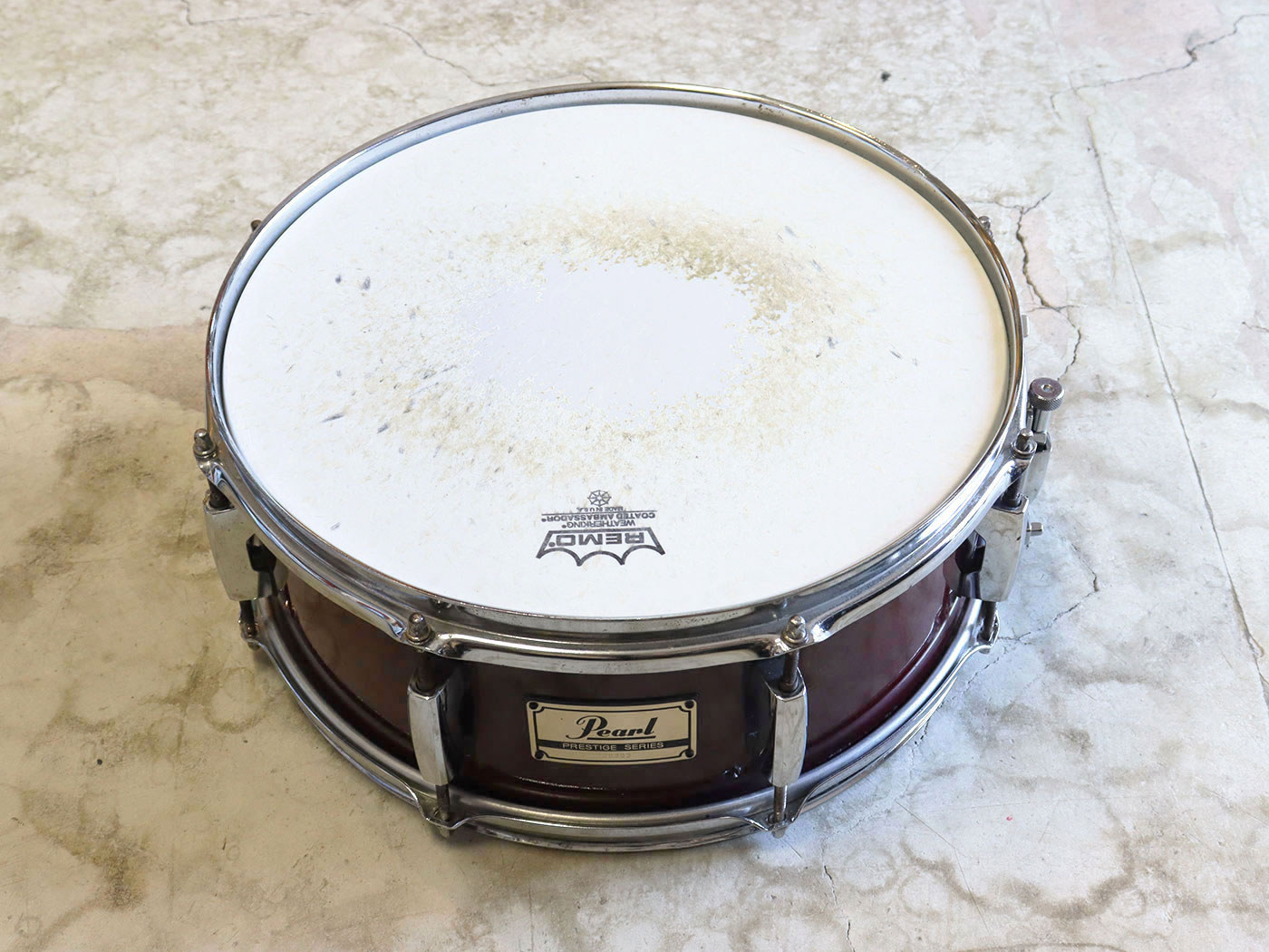 中古】Pearl Prestige series スネアドラム 14″ x 5″ ケース付き