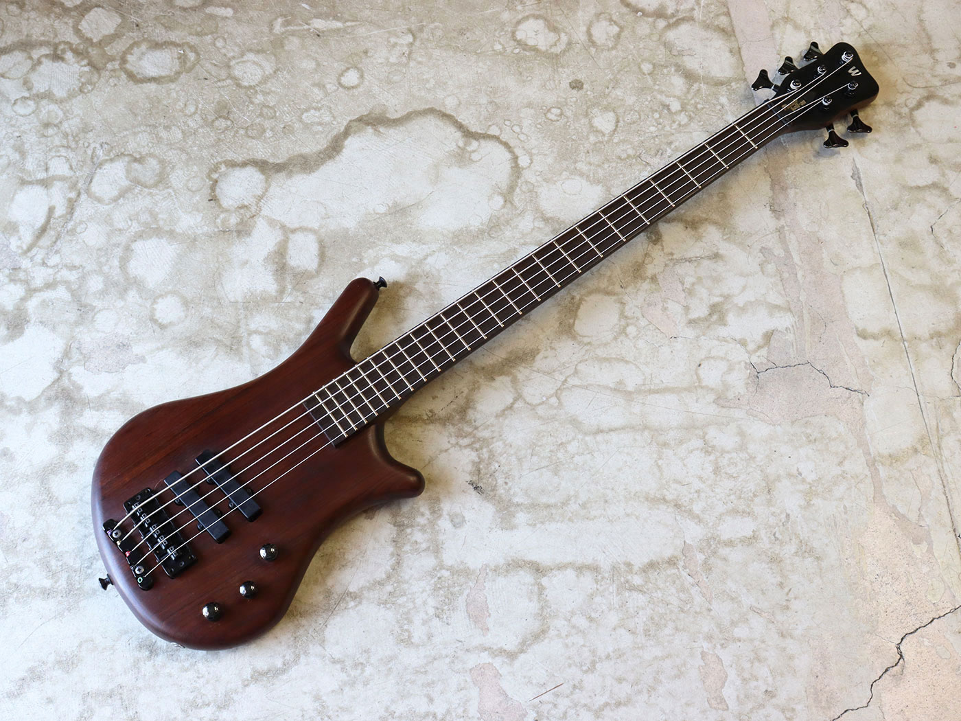 【2024特価】☆ Warwick ワーウィック RockBass Corvette5 5弦ベース ♯GPS F 006073-18 ケース付き ☆中古☆ Warwick