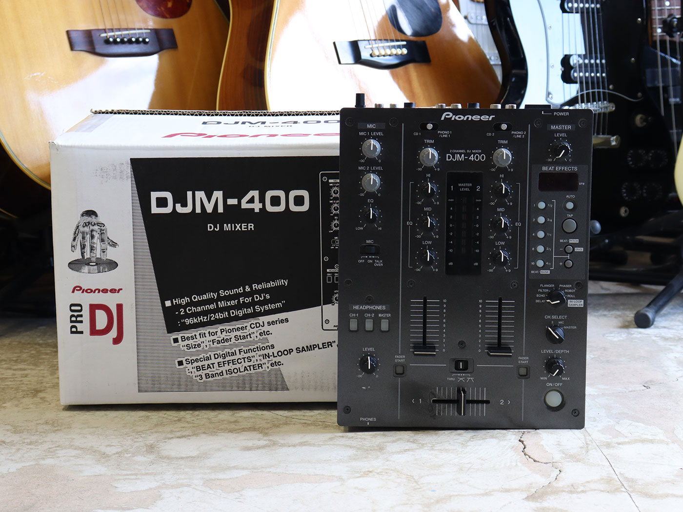 Pioneer パイオニア DJM-400 ミキサー DJミキサー 動作確認済み - 器材