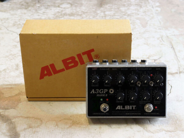 新版 albit A3GP アルビット 真空管プリアンプ エフェクター MARKⅡ 