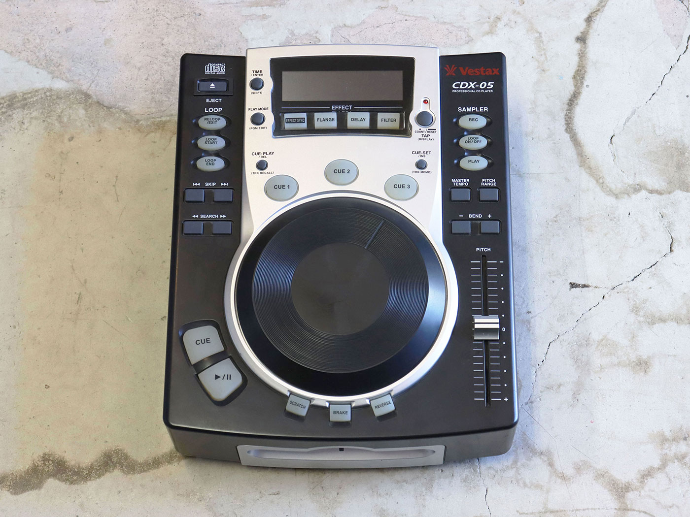 VESTAX CDX-05 CDJ 電源ケーブル付き - DJ機材