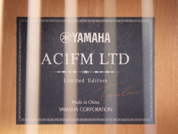 中古】YAMAHA AC1FM LTD エレアコ - 神奈川県の中古楽器店 パプリカ 