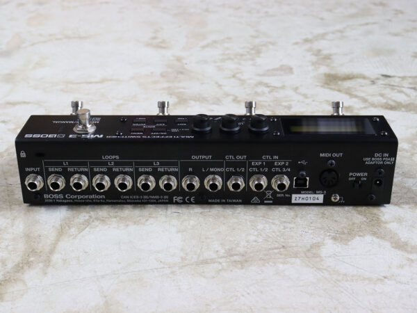 【中古】BOSS MS-3 スイッチャー - 画像 (4)