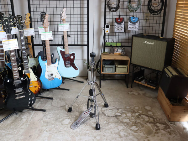 【中古】Pearl H-1050 ハイハットスタンド #5 ダブルレッグ 3脚タイプ