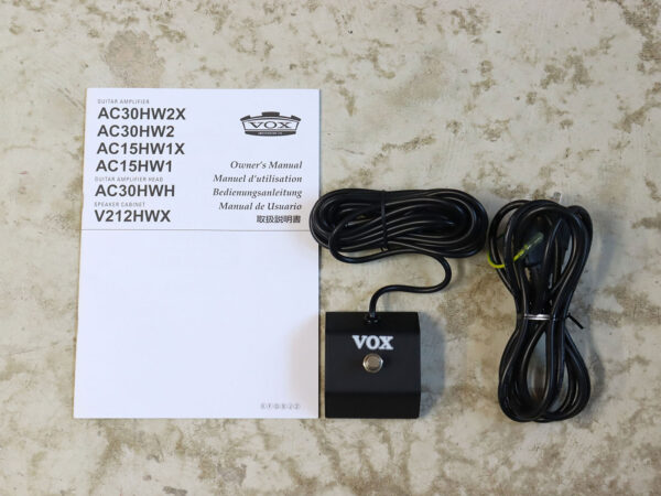 【中古・美品】Vox AC-15HW1X イケベ楽器35周年モデル 専用ハードケース付属【デジマート掲載中】 - 画像 (9)