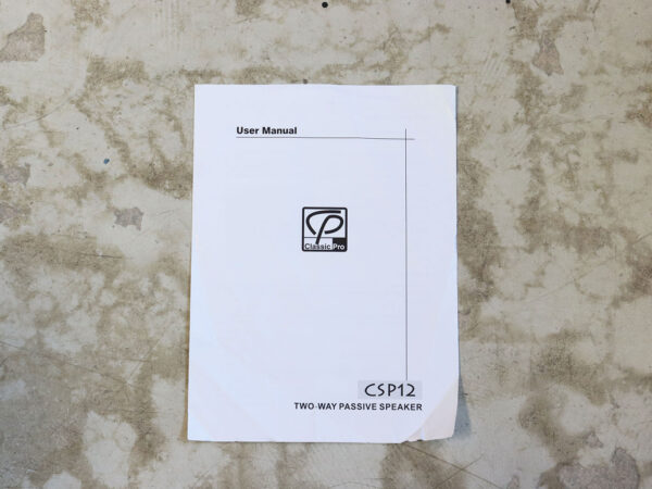 【中古】Classic Pro CSP12 SRスピーカー ペア #1 - 画像 (5)