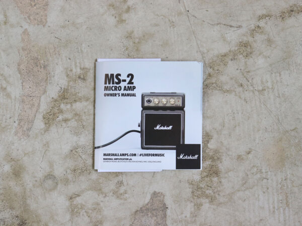 【中古】Marshall Micro Amp MS-2W ミニアンプ - 画像 (5)